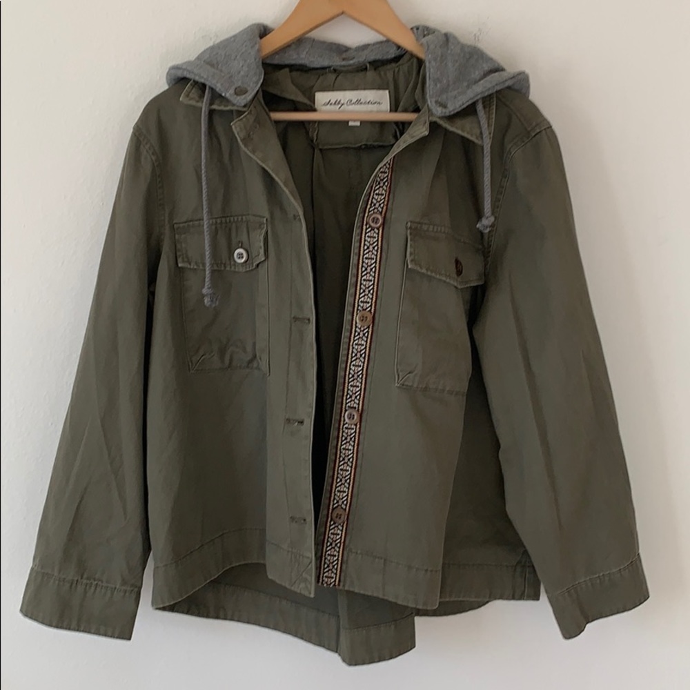 Sebby Collection Hoodied Jacket - Picture 5 of 6